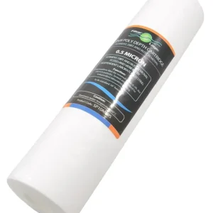 Vannfilter 254 mm (10") nr 10 Slimline 0.5µ Micron FilterLogic